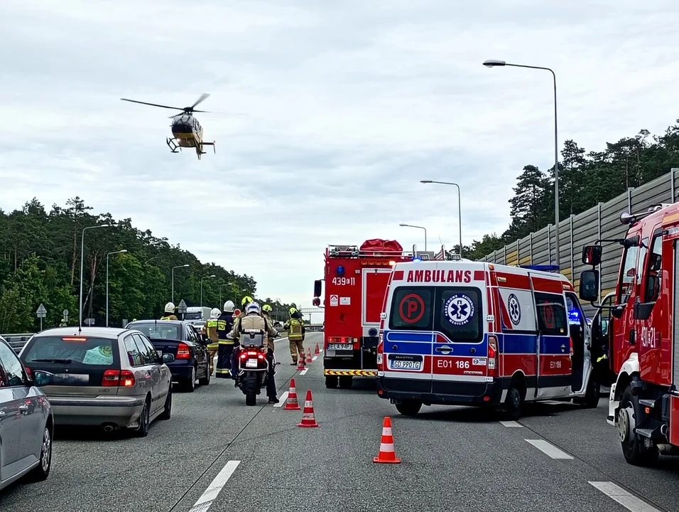 wypadek s8